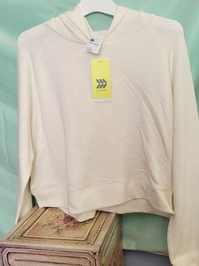 Target All in Motion Cream Kids Hoodie Pullover